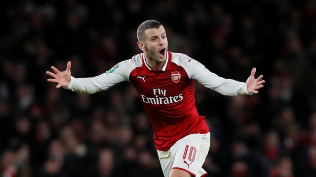 Wilshere kembali jadi pujaan para Gooners. (Foto: Reuters/David Klein)