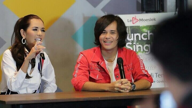 Anggia Chan dan Calvin Dores Foto: Adinda Githa Murti Sari Dewi/kumparan