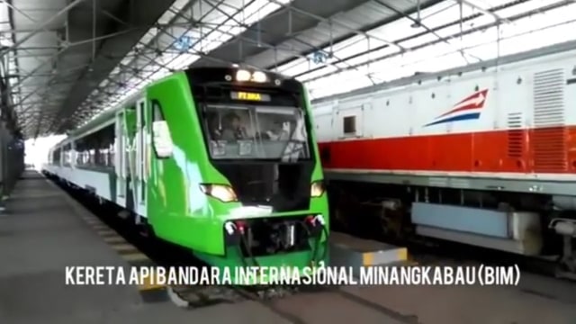 Video: Kereta Bandara Internasional Minangkabau