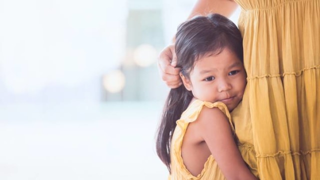 Ilustrasi balita tidak mau ditinggal (Foto: Thinkstock )