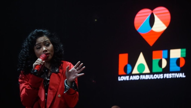 Yura Yunita di LAFFestival (Foto: Nugroho Sejati/kumparan)