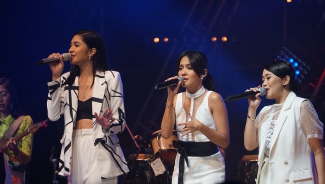 Penampilan Kahitsna di LAFFestival. (Foto: Nugroho Sejati/kumparan)