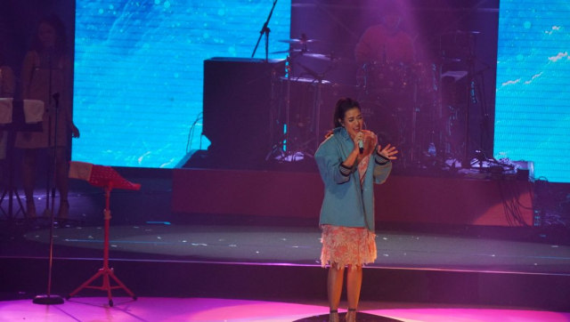 Penampilan Raisa di LAFFestival (Foto: Nugroho Sejati/kumparan)