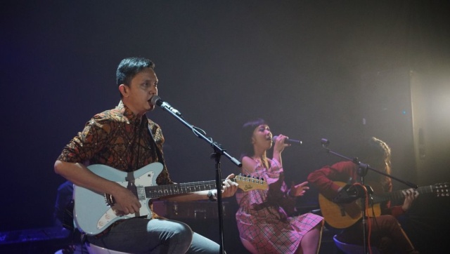 Penampilan Barasuara di LAFFestival. (Foto: Nugroho Sejati/kumparan)