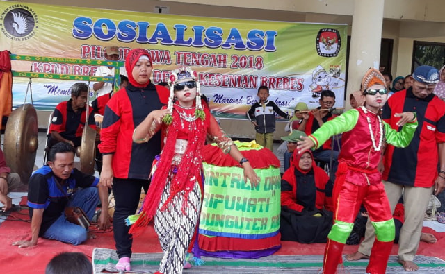 KPU Brebes Gunakan Tari Sintren untuk Sosialisasi Pilgub Jateng