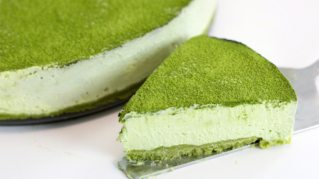 Matcha Cheese Cake (Foto: Youtube/pankobunny)