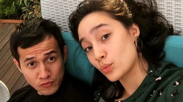 Tatjana Saphira dan Herjunot Ali. (Foto: Instagram/@tatjanasaphira)