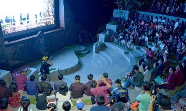 Denpasar Kini Punya LED Videotron Amphitheater Youth Park
