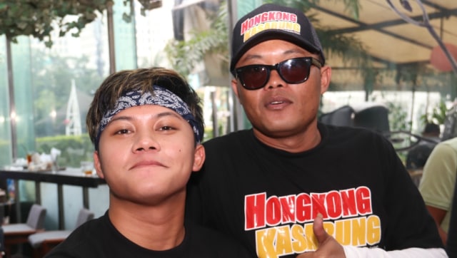 Rizky Febian dan Sule (Foto: Munady)