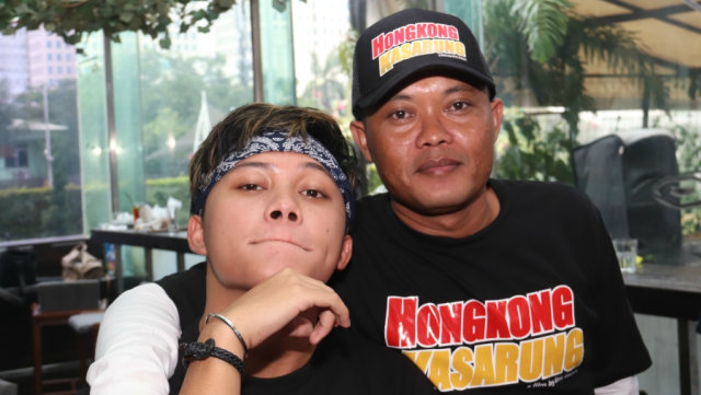 Rizky Febian dan Sule (Foto: Munady)