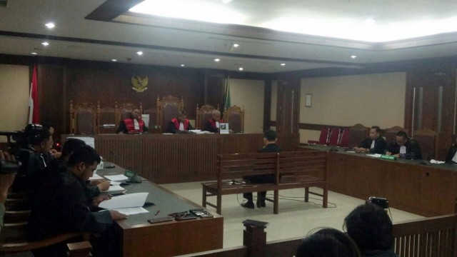 Sidang tuntutan Rochmadi Saptogiri. (Foto: Aprilandika Hendra Pratama/kumparan)