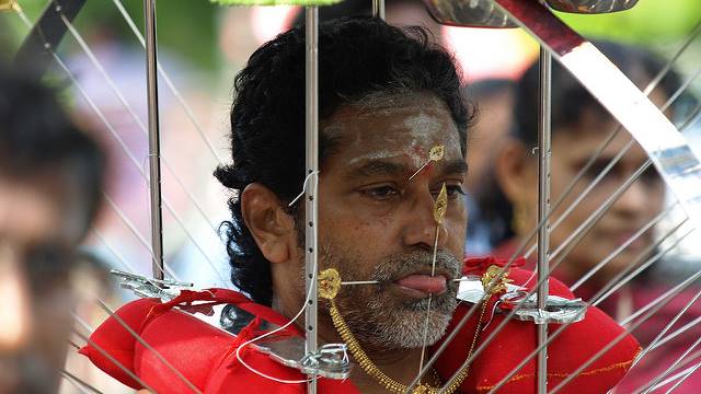 Thaipusam. (Foto: Flickr/L101N)