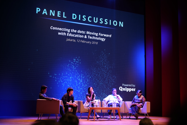 Diskusi Panel Quipper (Foto: Dok. Quipper)