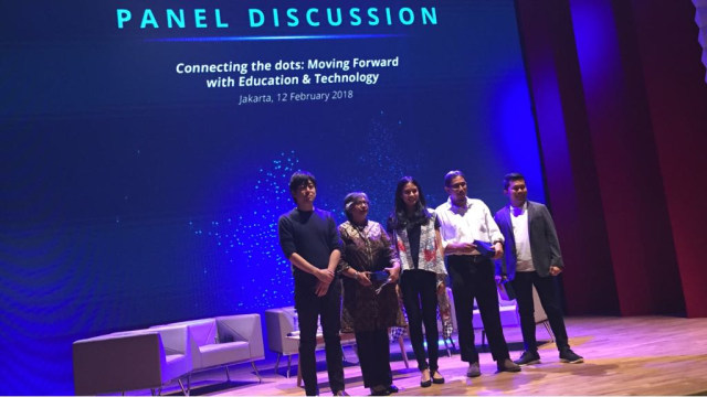 Diskusi Panel Quipper (Foto: Iqbal Dwiharianto)