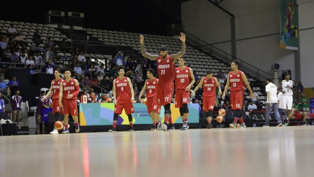 Timnas Basket Indonesia (Foto: Dok. PERBASI)