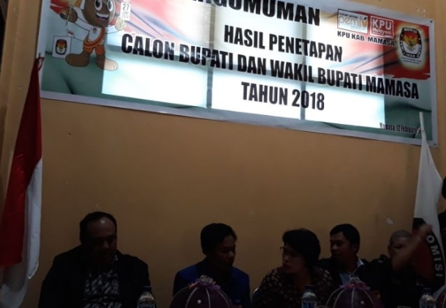 Pasangan H Ramlan Badawi - Martinus Tiranda Calon Tunggal di Pilkada Mamasa (2)