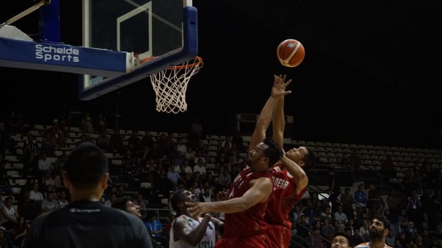 Laga Basket Indonesia vs India 2018 (Foto: Fanny Kusumawardhani/kumparan)