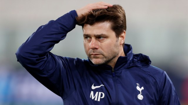 Pochettino bersiap di Allianz Stadium. (Foto: Reuters/Paul Childs)