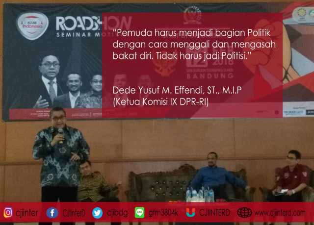 Dede Yusuf ajak Pemuda Berpolitik.