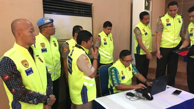 Tes akademik Sekolah Inspektur Polisi. (Foto: Dok. SDM Polri)