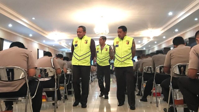 Tes akademik Sekolah Inspektur Polisi. (Foto: Dok. SDM Polri)