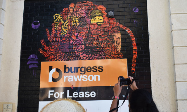 Street Art di Perth. (Foto: Muhammad Iqbal/kumparan)