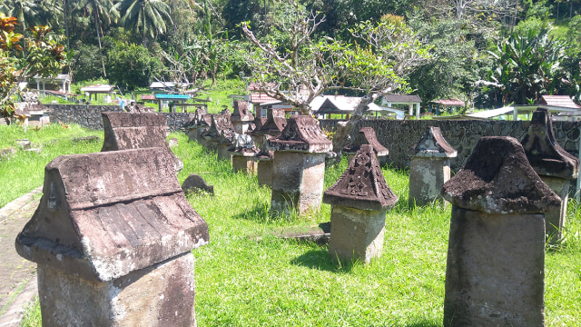 Waruga Sawangan di Sulawesi Utara  (Foto: Flickr/Eko Septiono Diharjo)