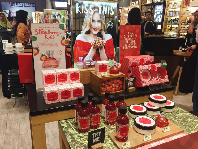 Koleksi terbaru The Body Shop (Foto: Gina Yustika Dimara/kumparan)