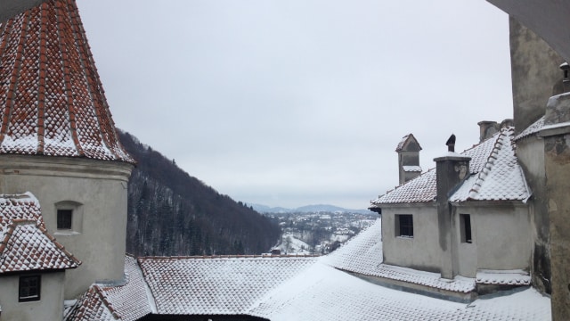 Kastil Drakula, Romania. (Foto: Daniel Chrisendo/kumparan)