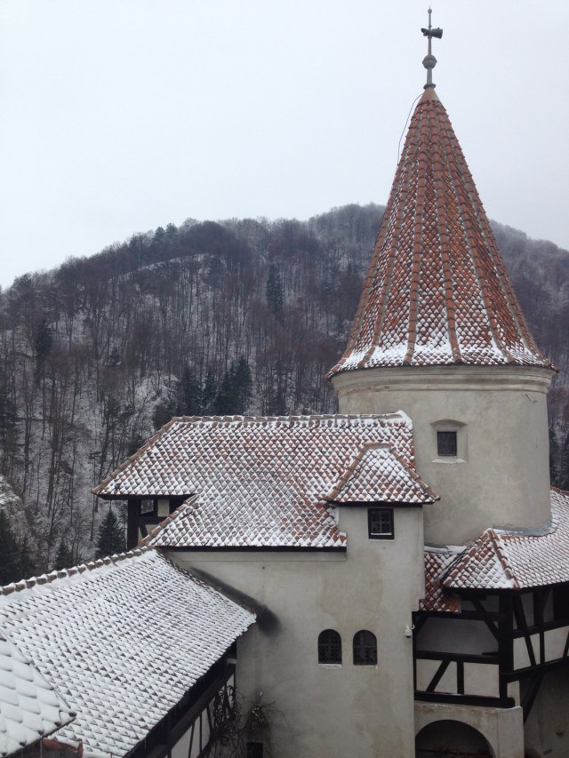 Kastil Drakula, Romania. (Foto: Daniel Chrisendo/kumparan)