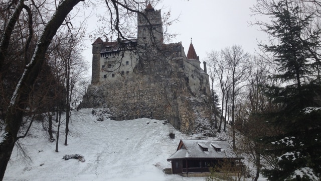 Kastil Drakula, Romania. (Foto: Daniel Chrisendo/kumparan)
