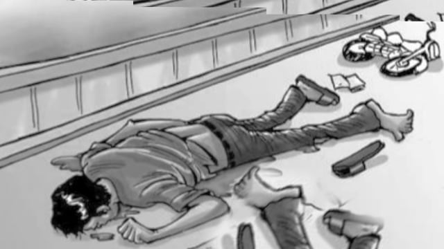 Bersenggolan dengan Motor dan Terbentur Truk, Kakek Asal Pohjentrek Tewas