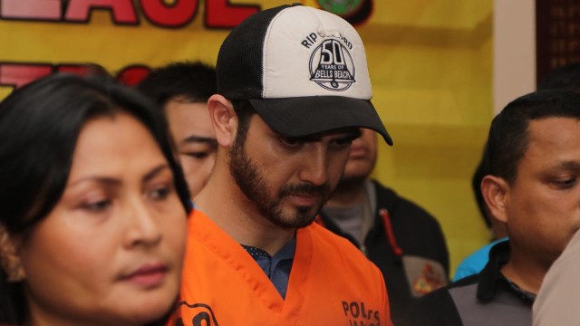 Rilis Kasus Narkotika Fachri Albar (Foto: Garin Gustavian/kumparan)