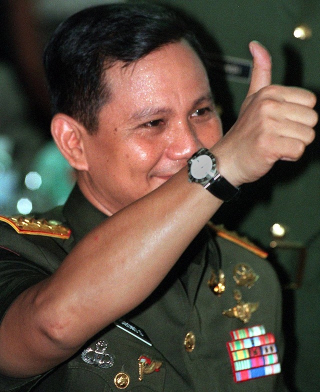Prabowo Subianto. (Foto: AFP/Kemal Jufri)