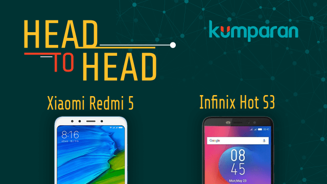Perbandingan Xiaomi Redmi 5 vs Infinix Hot S3. (Foto: Mateus Situmorang/kumparan)