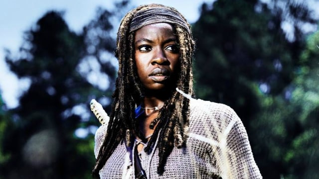 Michonne di serial 'The Walking Dead' (Foto: Facebook @TheWalkingDeadAMC)