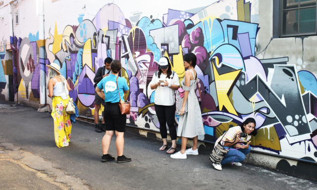Street Art di Perth. (Foto: Muhammad Iqbal/kumparan)