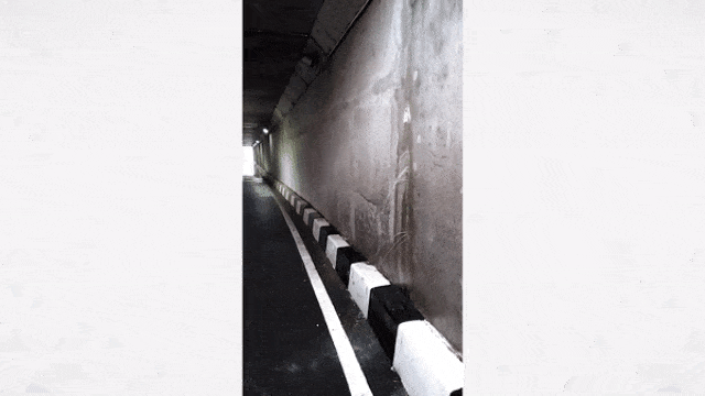 Rembesan air di underpass Bandara Soetta. (Foto: Dok. Polres Bandara Soetta)