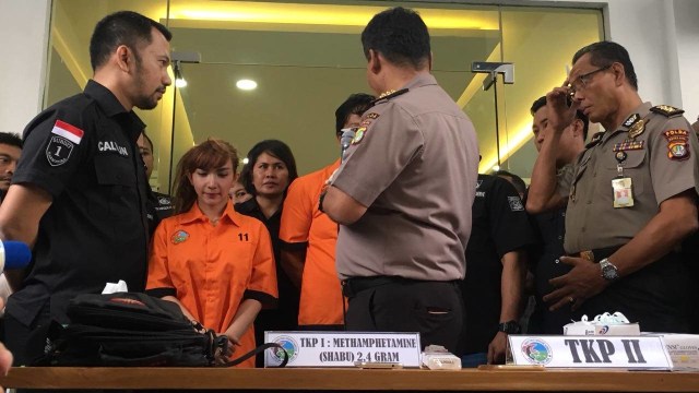 Roro Fitria di Polda Metro Jaya (Foto: Dok. Istimewa)