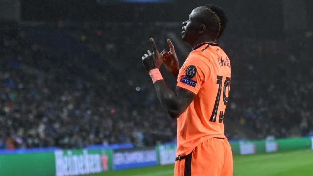 Mane di laga versus Porto. (Foto: Francisco Leong/AFP)