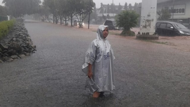 Banjir di Pulo Gadung, Jakarta Timur. (Foto: dok. Hary T Djatmiko/BMKG)