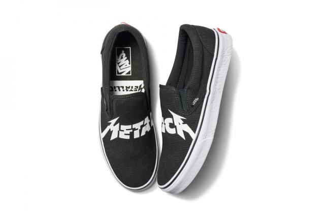 Slip-On Vans x Metallica (Foto: Dok. Vans)