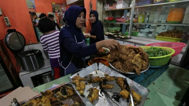 Nasi tempong khas banyuwangi