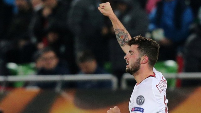 Cutrone semasa berseragam AC Milan. Foto: Reuters/Stoyan Nenov