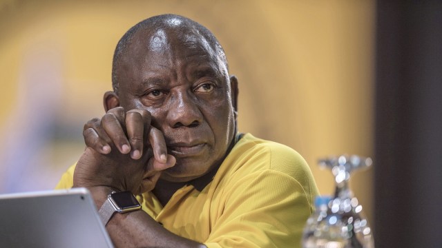 Cyril Ramaphosa (Foto: MUJAHID SAFODIEN / AFP)
