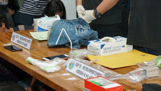 Barang Bukti Sabu Dhawiya (Foto: Puti Cinintya/kumparan)