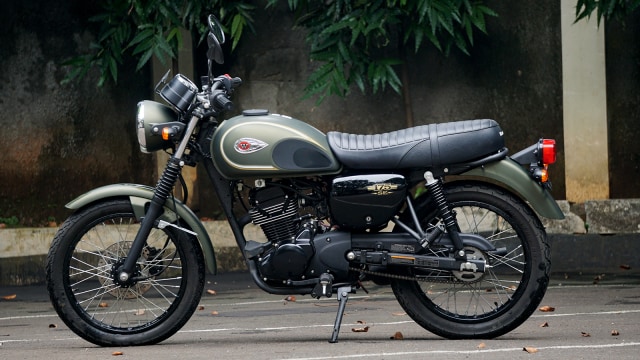Motor Kawasaki W175 (Foto: Aditia Noviansyah/kumparan)