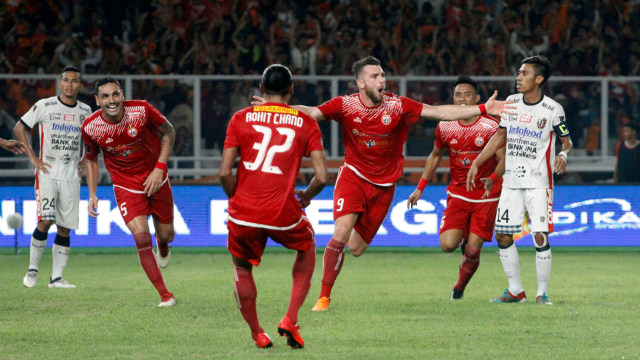 Selebrasi Marko Simic (Foto: Dok. Media Persija)