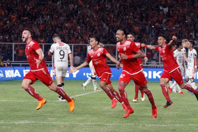 Brace Marko Simic Bantu Persija Raih Gelar Juara Piala Presiden untuk Pertama Kalinya