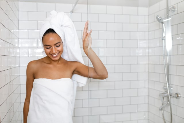 sehabis mandi (Foto: dok.thinkstock)